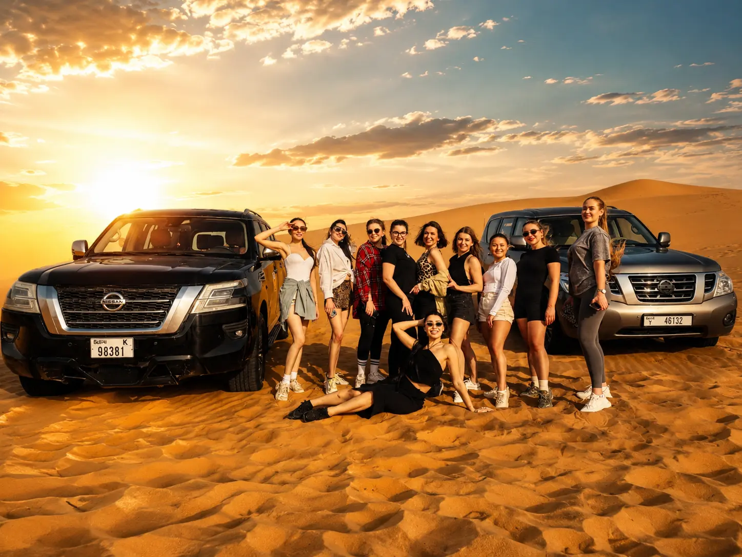 Best Desert Safari Dubai in Lahbab Red Dunes