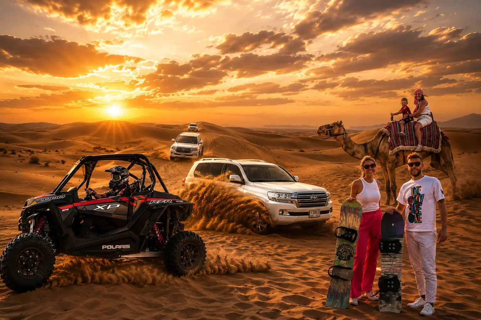Best Desert Safari Dubai Experience in Lahbab Red Dunes