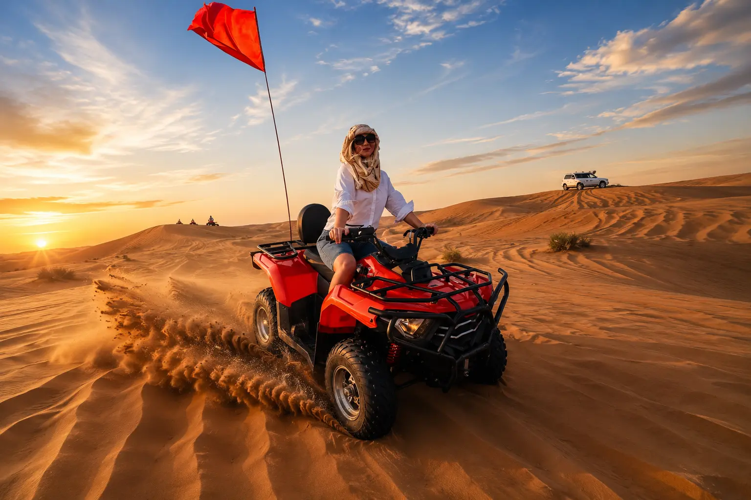 Standard Desert Safari With Quad Bike Dubai