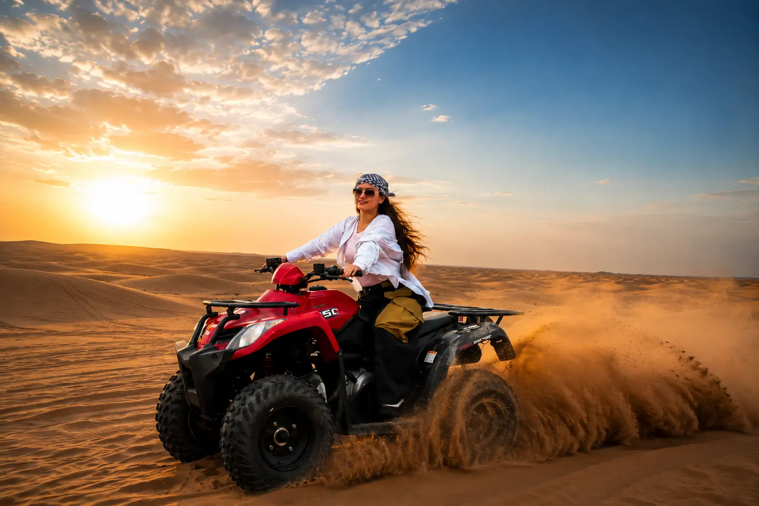 Desert Safari With Quad Bike Dubai