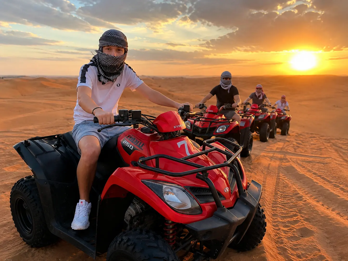 VIP Desert Safari With Quad Bike Ride