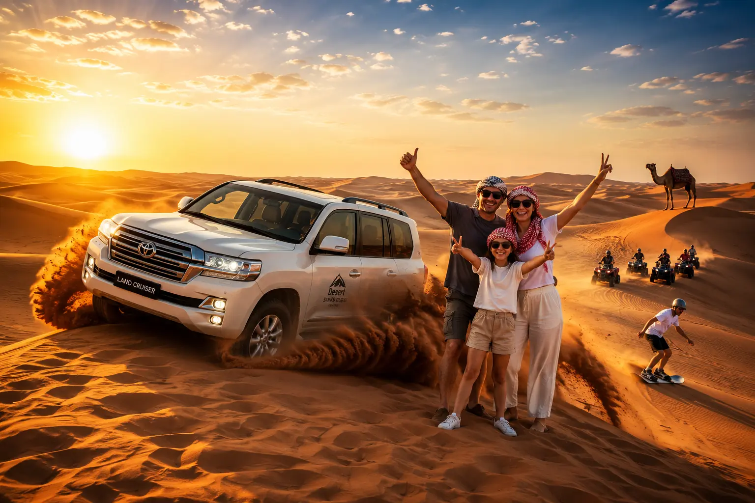 Early Morning Safari With Quad Bike Dubai