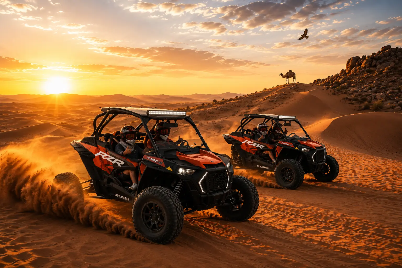Early Morning Safari With 2 Seater Buggy Dubai