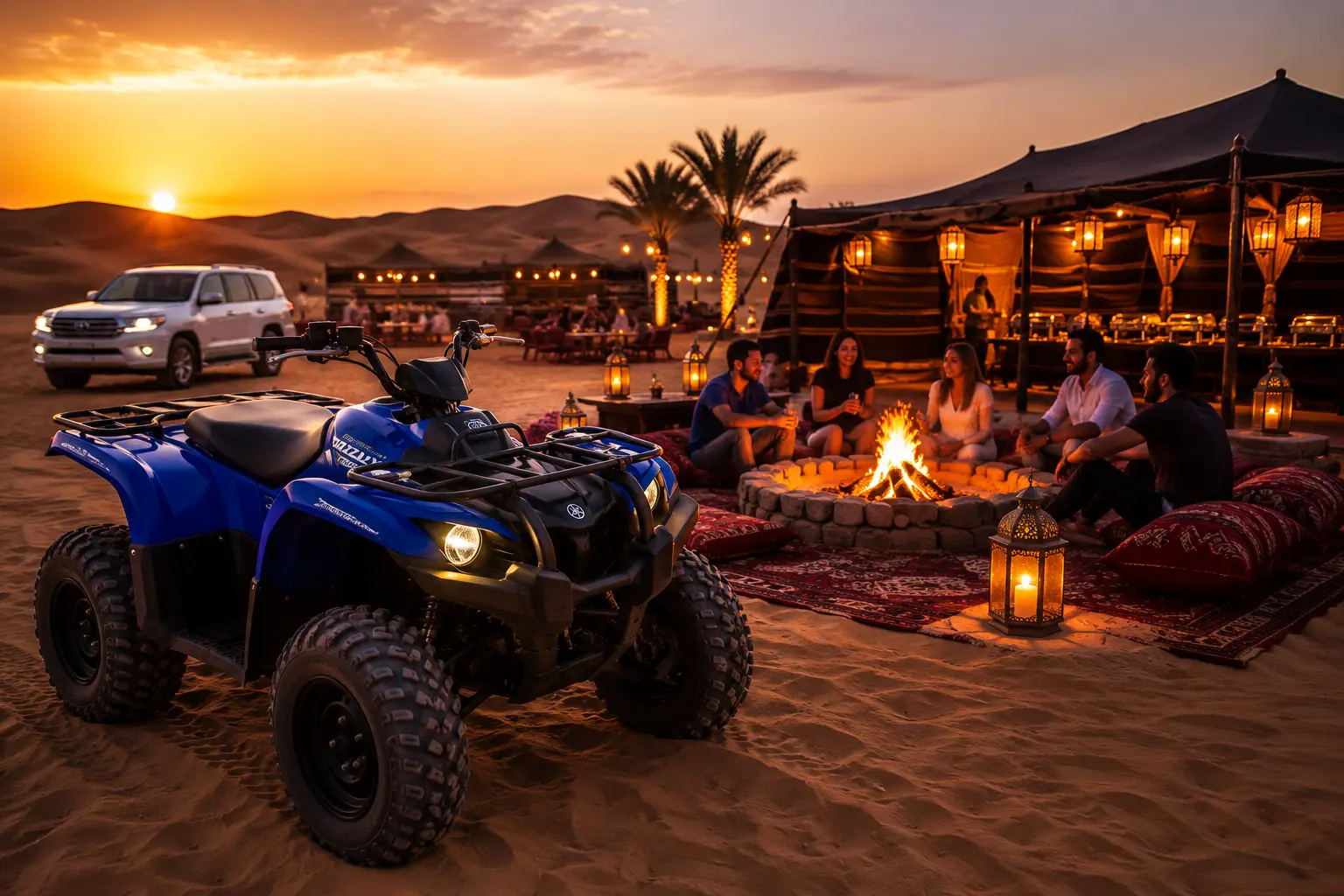 Overnight Safari With Quad Bike Dubai