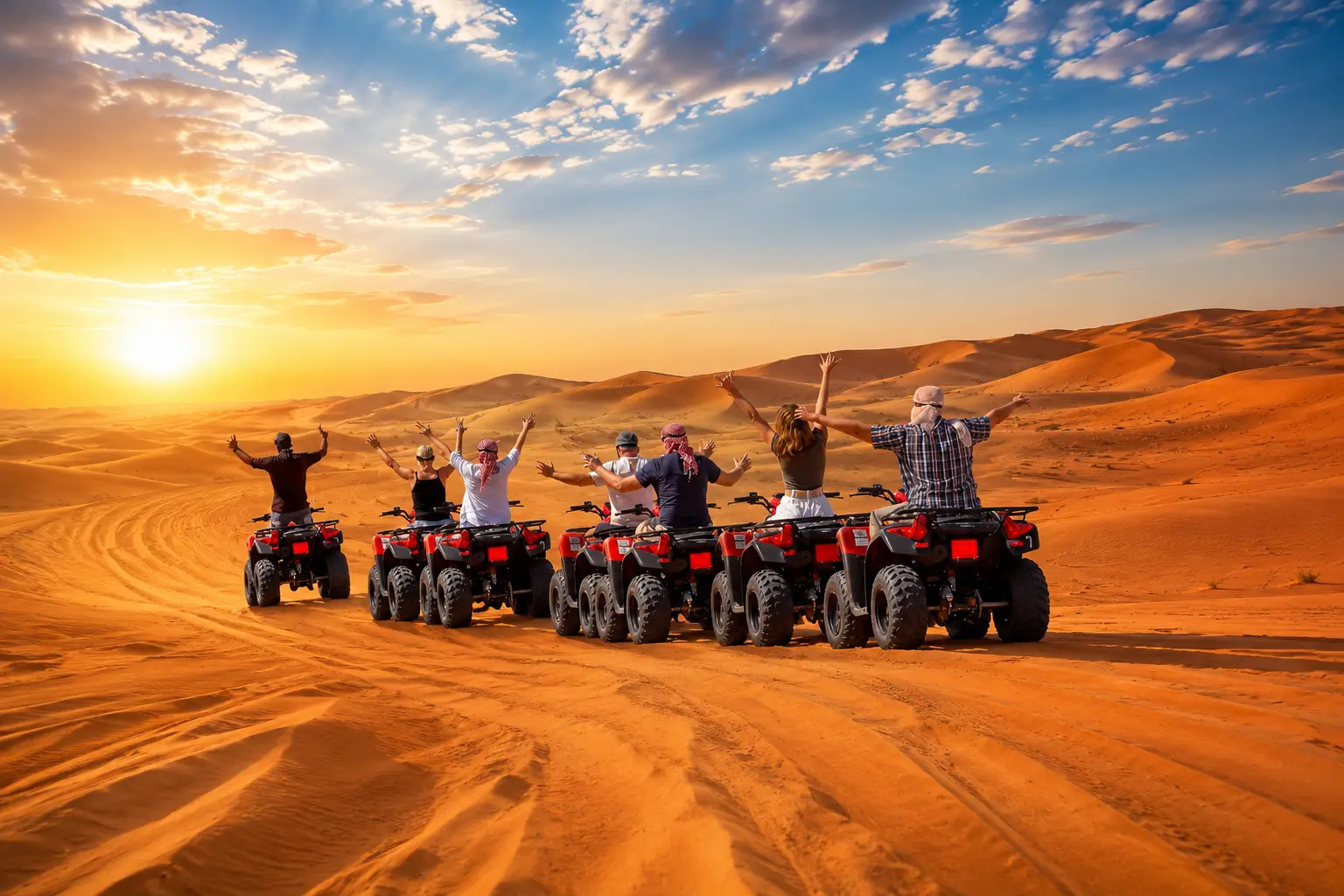 Private Desert Safari With Quad Bike Dubai
