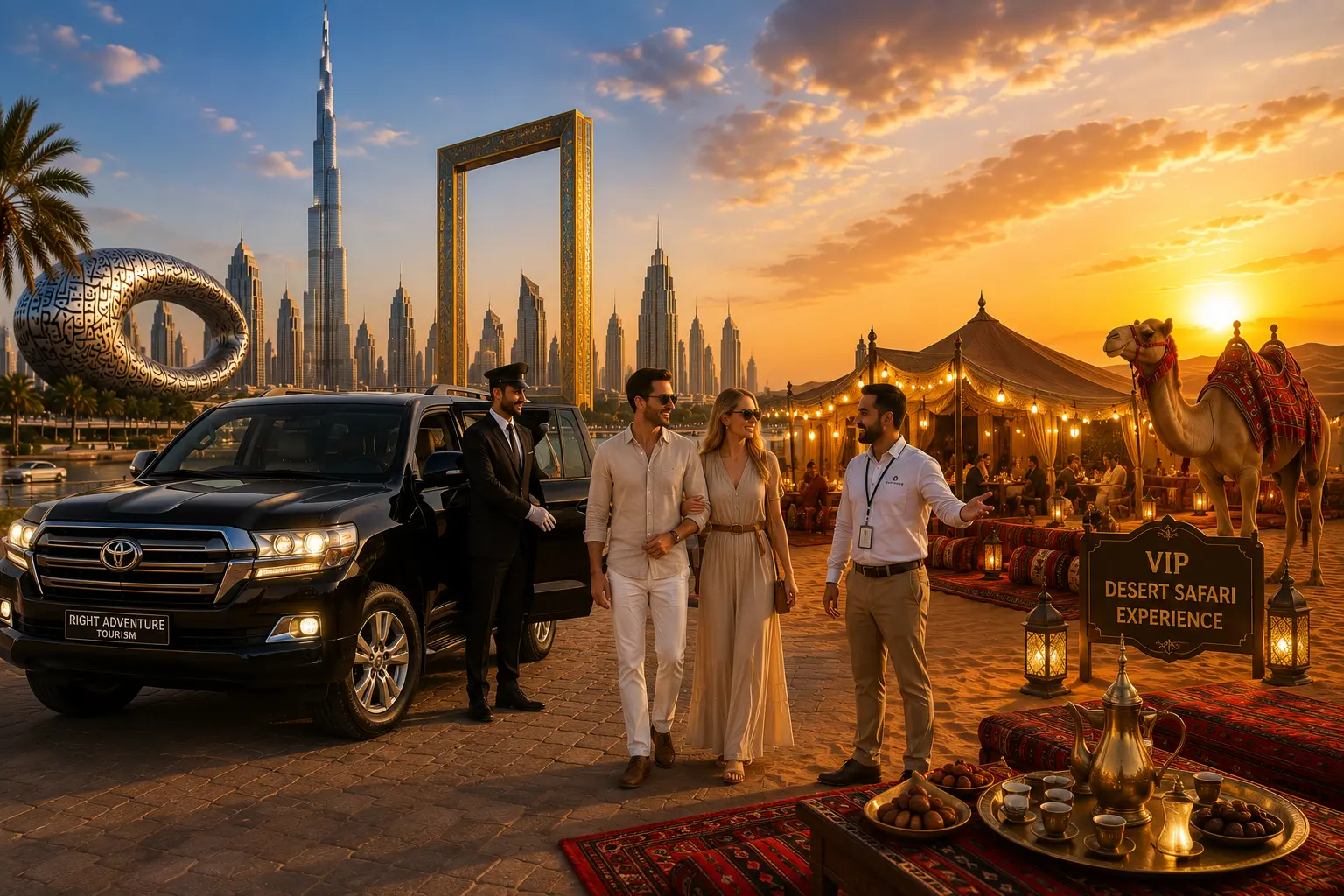 Private City Tour VIP Desert Safari Dubai