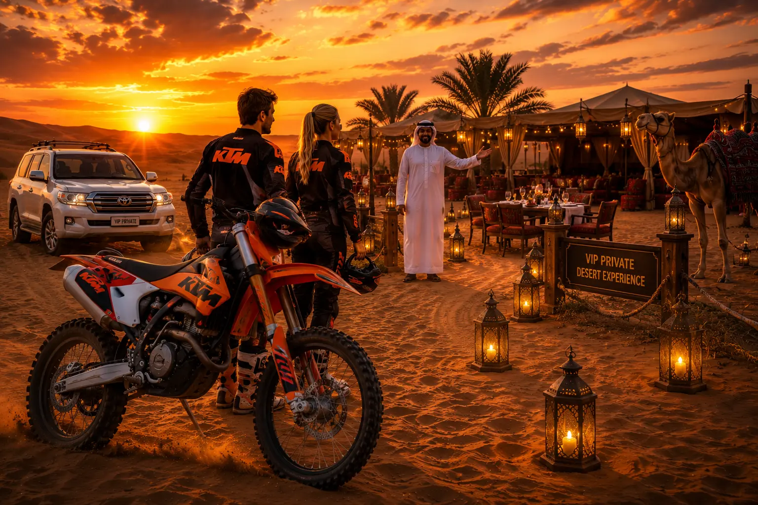 Private KTM VIP Desert Safari Dubai