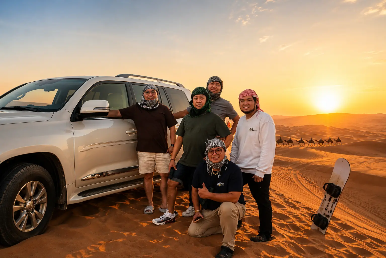 Private Early Morning Desert Safari Dubai