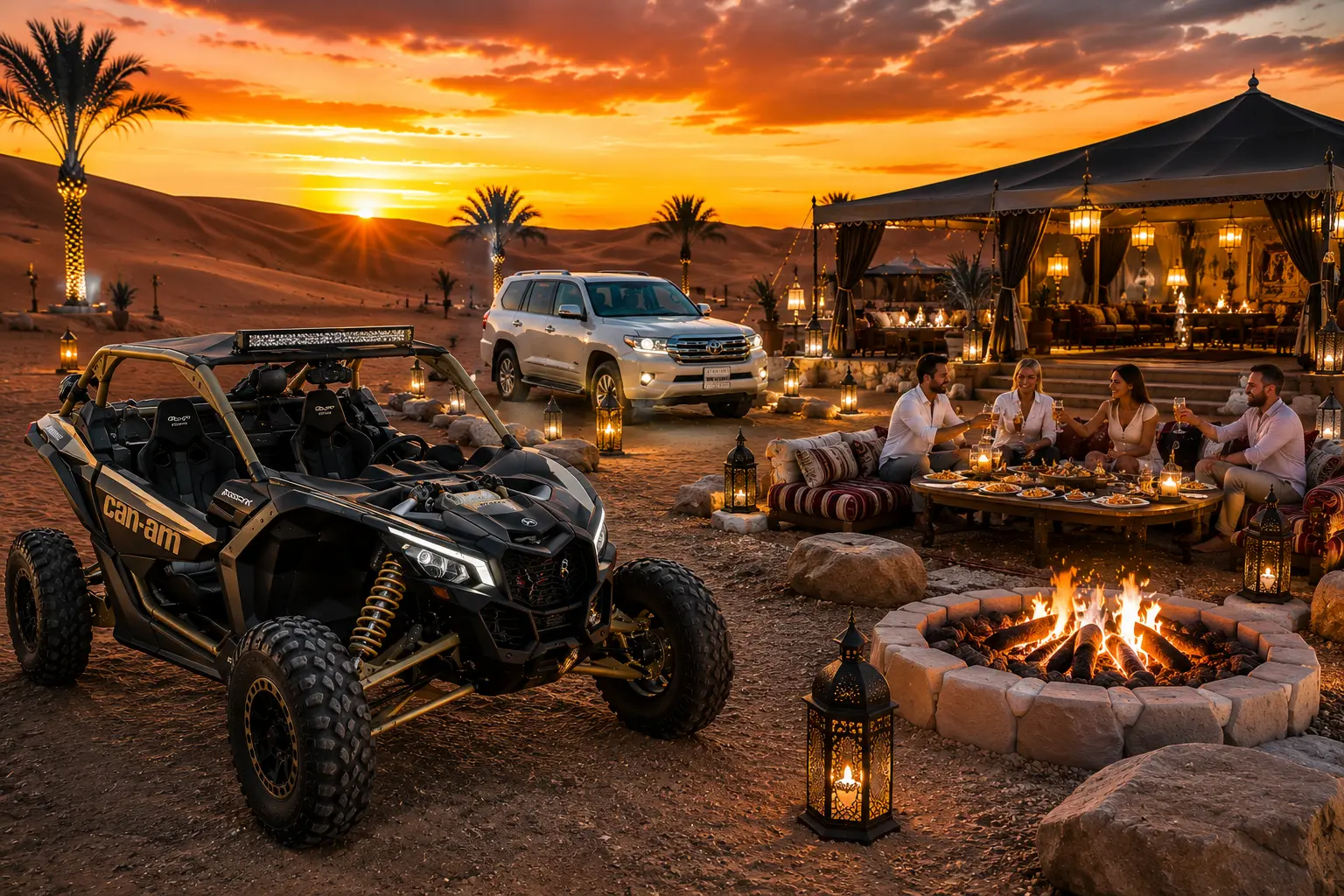 Overnight Safari With Dune Buggy Dubai