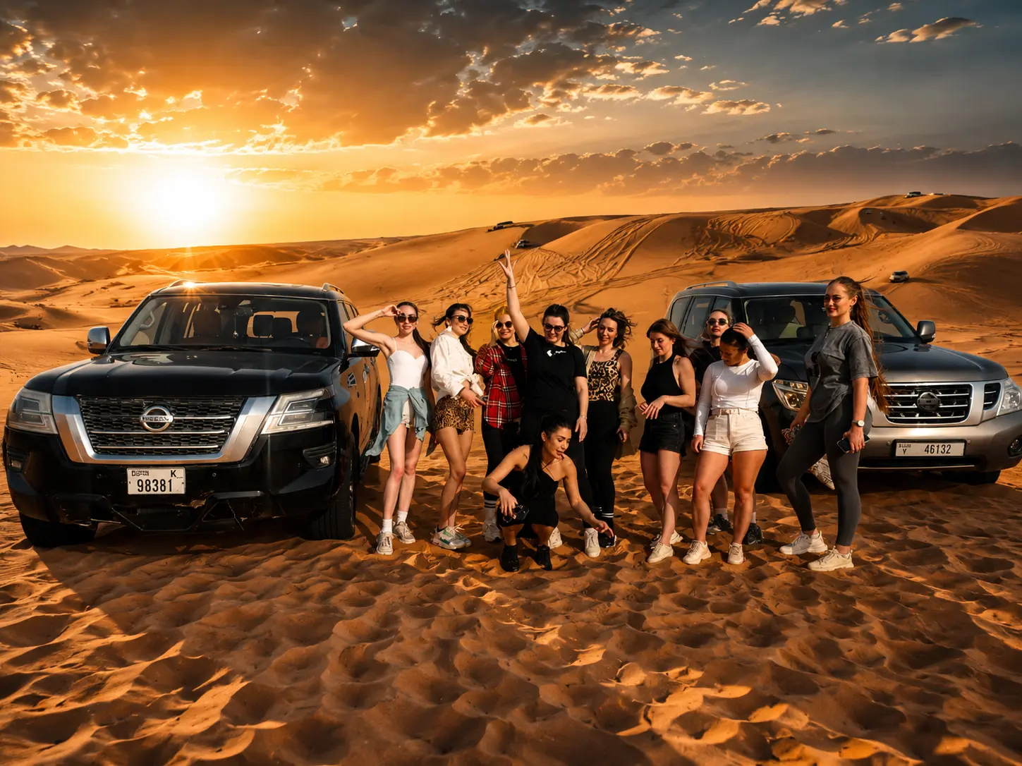 Private Desert Safari Dubai in Lahbab Red Dunes
