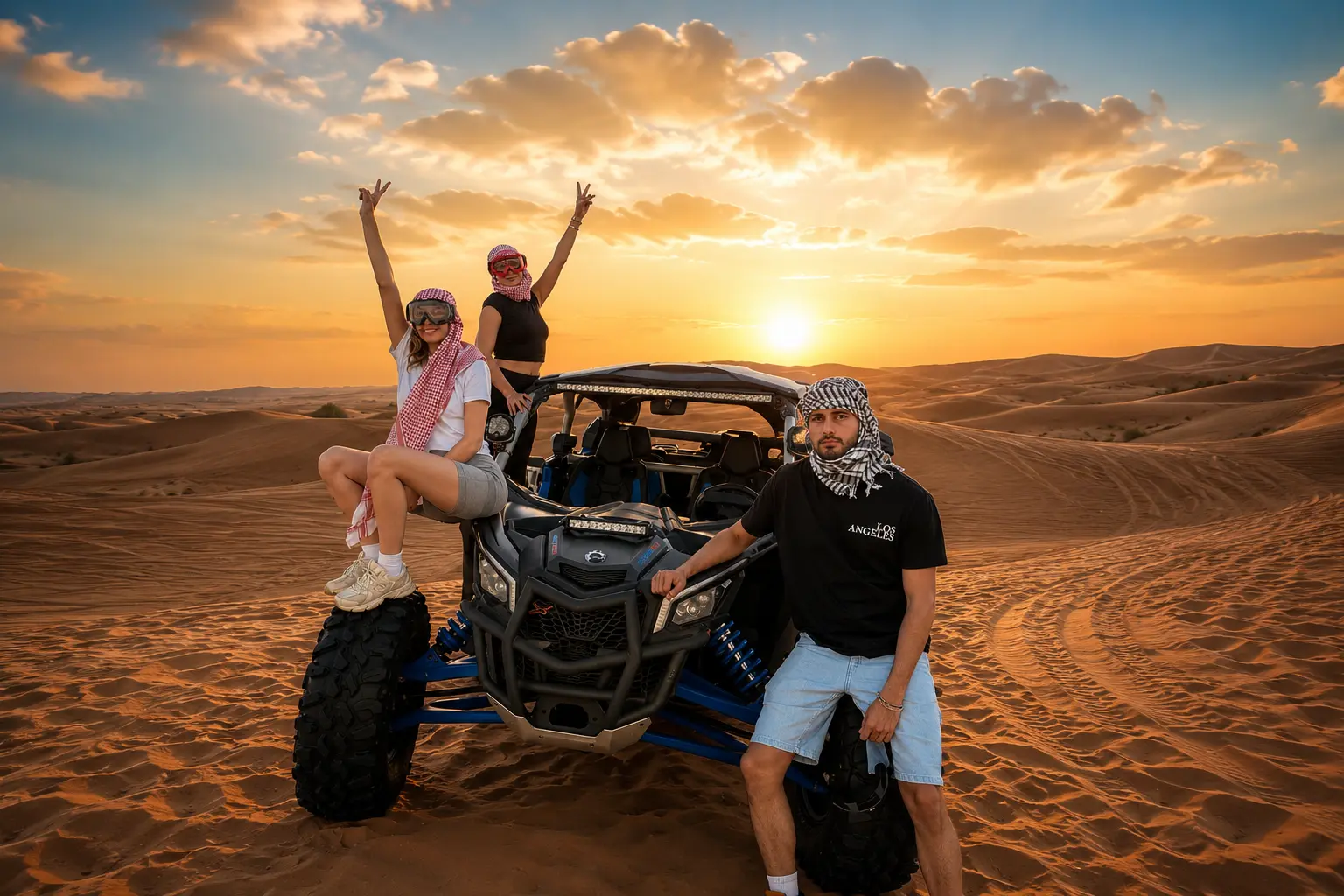 4 Seater Can-Am Buggy Desert Safari Dubai