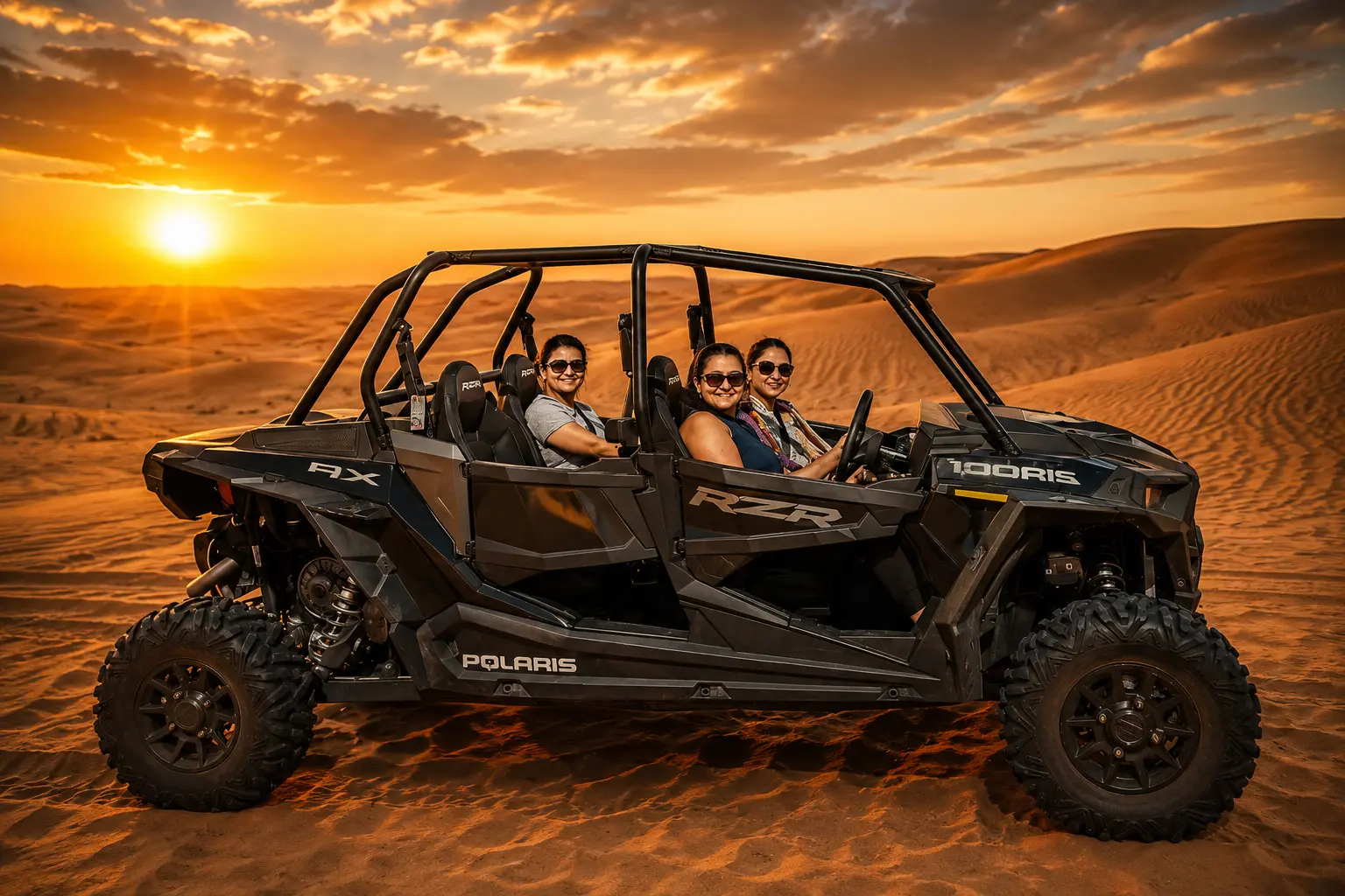 VIP Desert Safari With 4 Seater Buggy Dubai